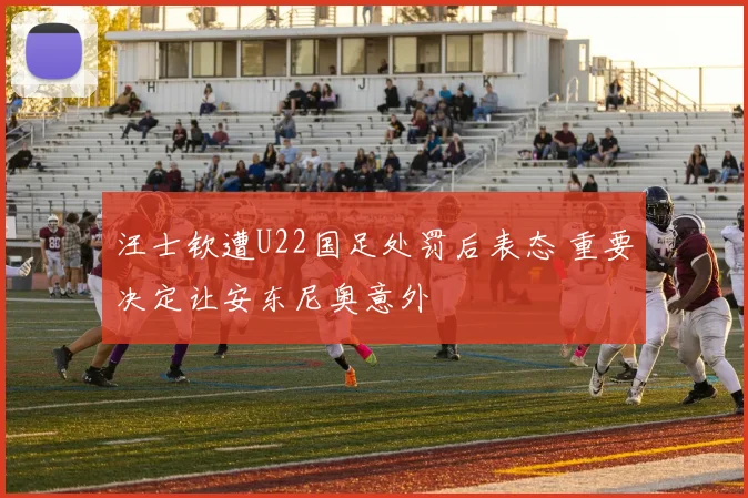 汪士钦遭U22国足处罚后表态 重要决定让安东尼奥意外